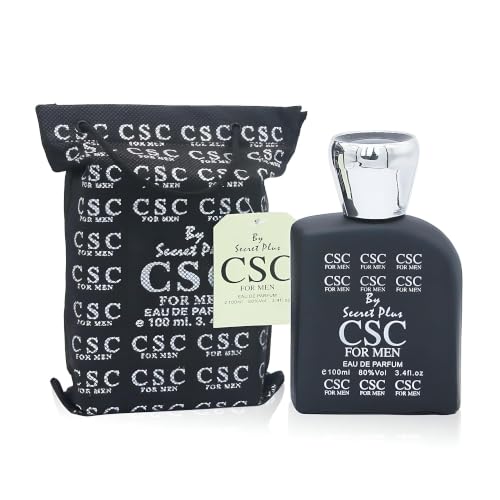 Image of AFLUXE CSC Men's Cologne 2PCS, Bold Citrus Spicy Woody | Bold men's cologne 2PCS with citrus spice & woody notes. Long lasting Eau de Parfum for men for all occasions.