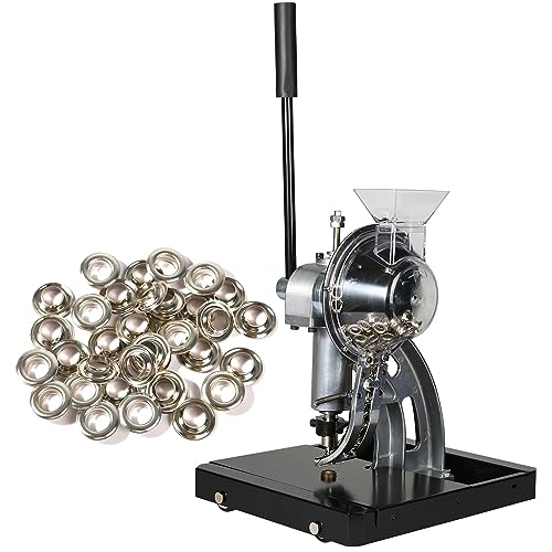 Machine à œillets semi-automatique à perforation intégrée et roues mobiles - 2