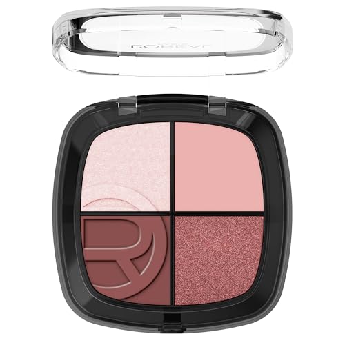 L'Oréal Paris Rendez-Vous Couleur - Palette 4 Ombres Multi-Usages Yeux & Joues - Texture Fondante & Couleurs Modulables - Miroir Intégré - Teinte : Spring...