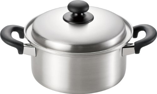 和平フレイズ 両手鍋 20cm 日本製 燕三 IH対応 EM-8121