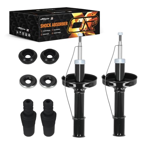 maXpeedingrods Amortisseur pour Renault Twingo II (2007-2014) et Clio II (fourgonnette/berline) (2001-2025) - Référence : 7700428438 - Essieu avant