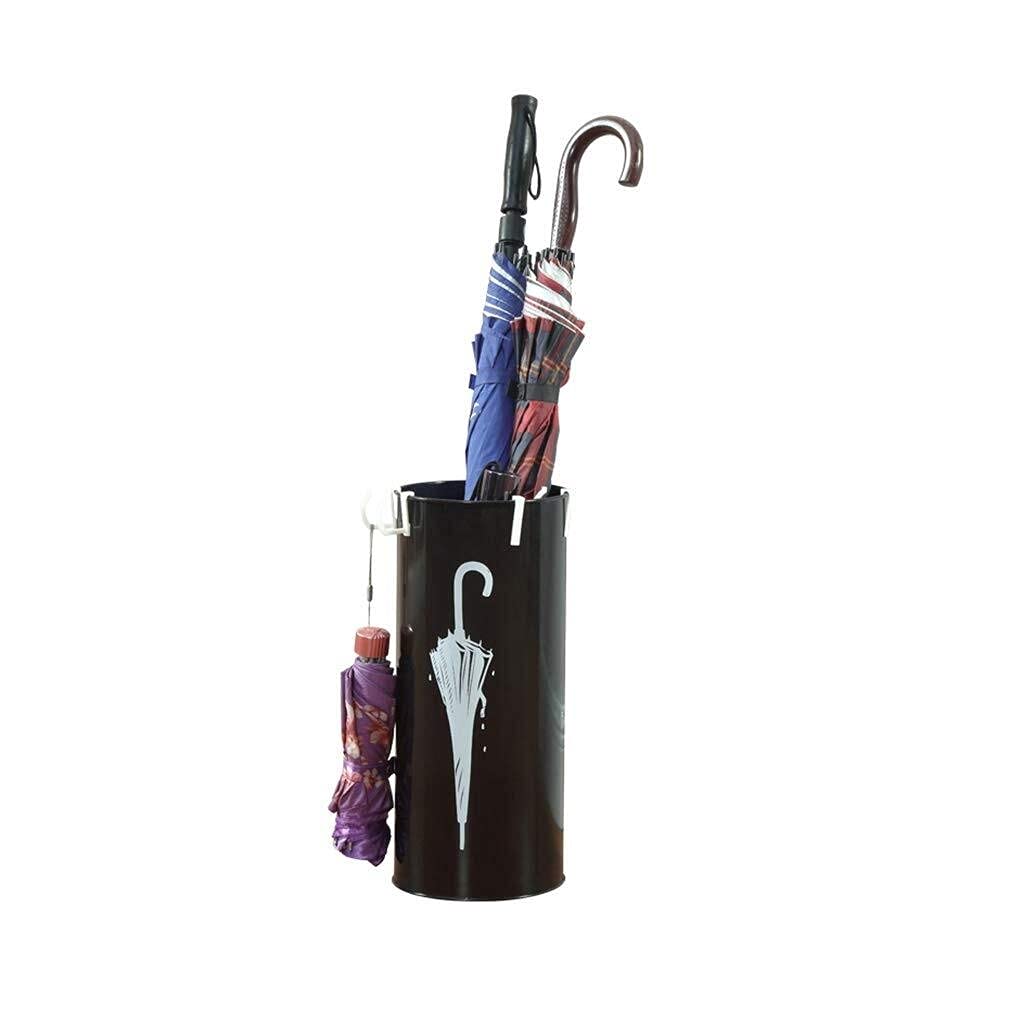 Porte-parapluie d'entrée au style créatif avec bac amovible anti-gouttes