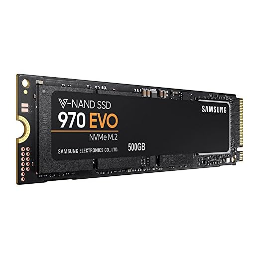 Samsung 970 EVO MZ-V7E500BW Solid State-disk Svart 500 GB