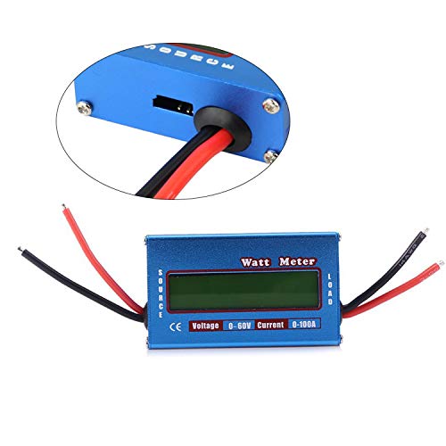Abletop Rc Watt Meter Dc 60V/100A Power Analyzer Digital Lcd Balance Battery Voltage Checker Watt Volt Amp Meter thumb #5