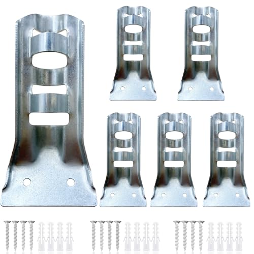 FRF 6 Pcs Zinc-Plated Bracket Set