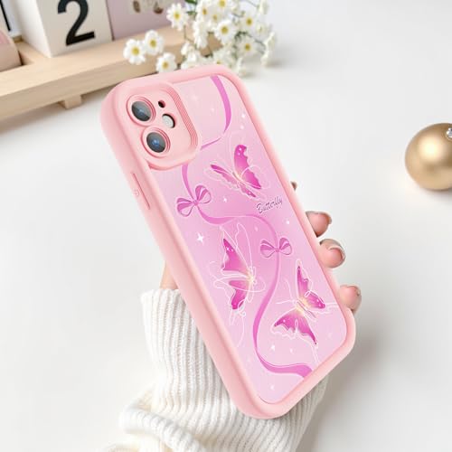 FUXICASE for iPhone 11 Case, Creative Butterfly Pattern Design for Girl Women, Soft Silicone Shockproof Anti-Scratch Protection Phone Cover for iPhone 11 (Velvet Butterfly) by FUXICASE - Used condition - Image 2