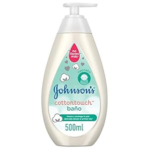 Johnson’s CottonTouch Bagno per la pelle delicata del neonato, 500 ml