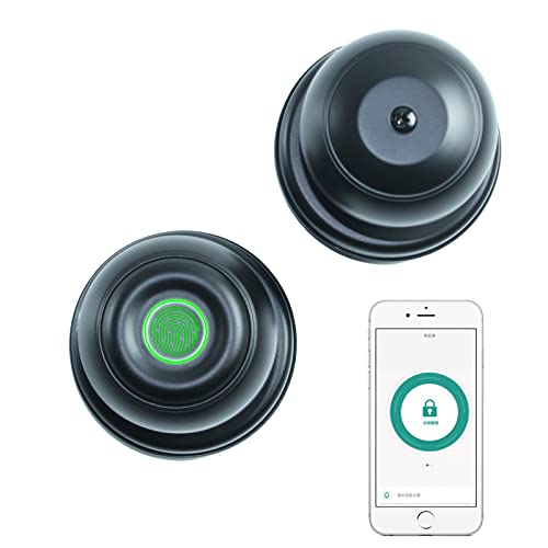 Fechadura de porta inteligente, maçaneta de bloqueio de impressão digital eletrônica, fechadura biom