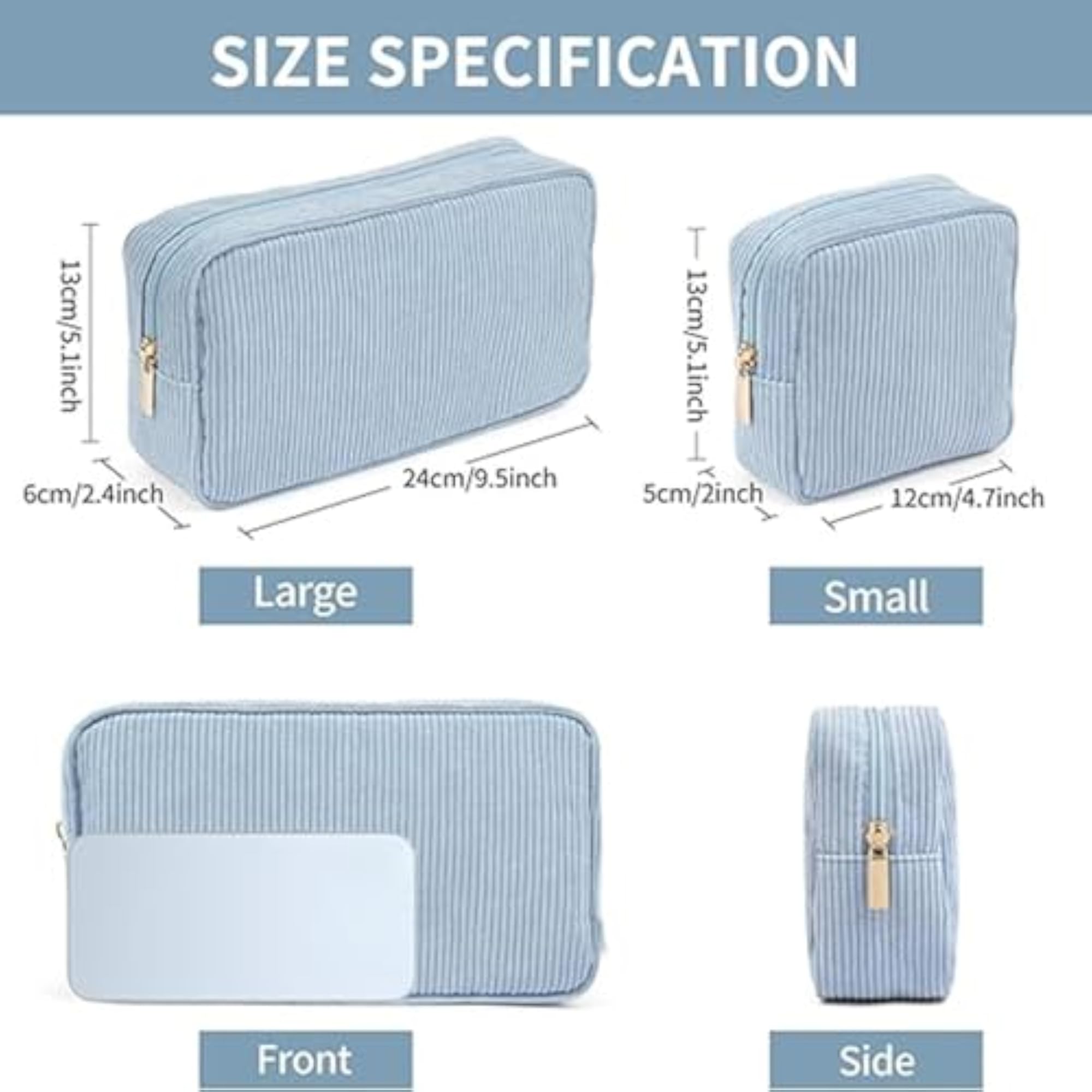 Cute Portable Travel Makeup Bag for Hotel & Business Trip