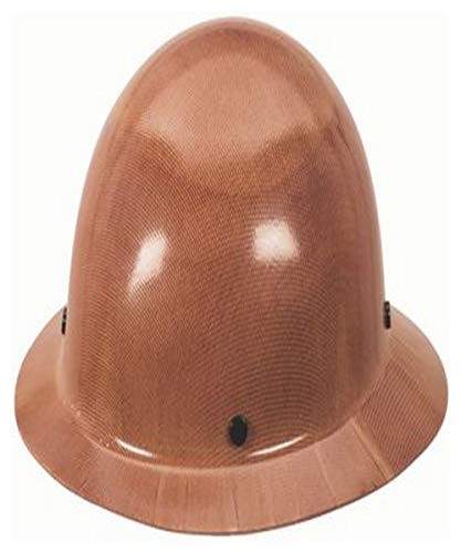 MSA 454664 Skullgard Protective Hat with Staz-On Suspension, Capacity, Volume, Standard, Brown