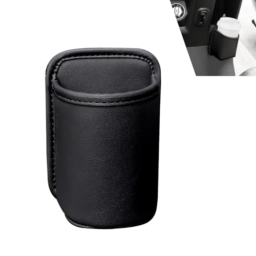Portavasos Colgante para Puerta de Auto, Clip Grande, Negro miniatura 1