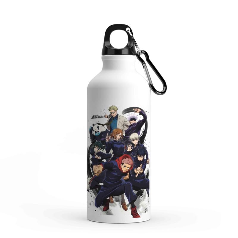 Image of Bigbro Anime Print Aluminum Sipper Water Bottle 750ML | Leak-Proof, Lightweight, Durable | Sports, School, Gym, Home, Office, Travel For Boys /Girls Gift Brother, Sister, Friends, Adults-D5