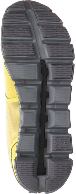 ON Men's Cloud 5 Waterproof Sneakers, Mustard/Rock, 9.5 - Image 5