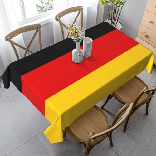 Mantel Impresión De La Bandera Alemana Tablecloth Rectangular Manteles Decorativo Manteles para Mesa Comedor Festivos 137X183CM