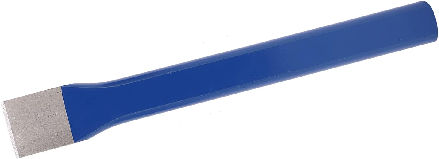 Steel Flat Chisel, Flat Utility Chisel Steel Chisel Masonry Chisel for Brick for Concrete for Cutting and Splitting Hard Rock