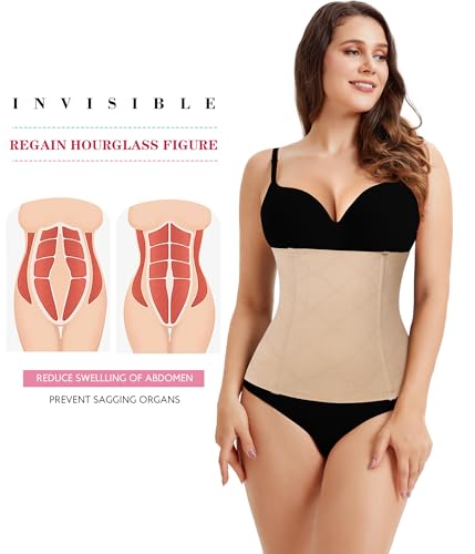 LODAY 2 in 1 Postpartum Recovery Belt,Body Wraps Works for Tighten Loose Skin3