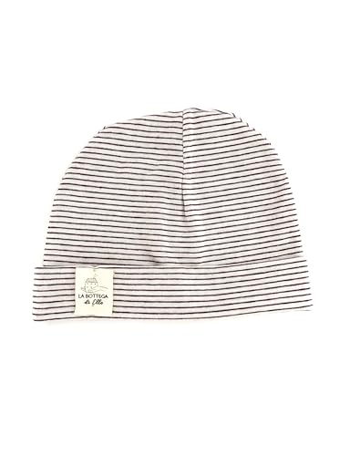 Cappellino neonato, berretto neonanto in puro jersey di cotone