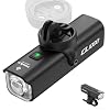 TOWILD Bike Lights for Night Riding,Compatible with Garmin/GoPro Mount,Rechargeable Battery,Waterproof Bike Front Light for Commuter Cyclists-Fits All Bikes