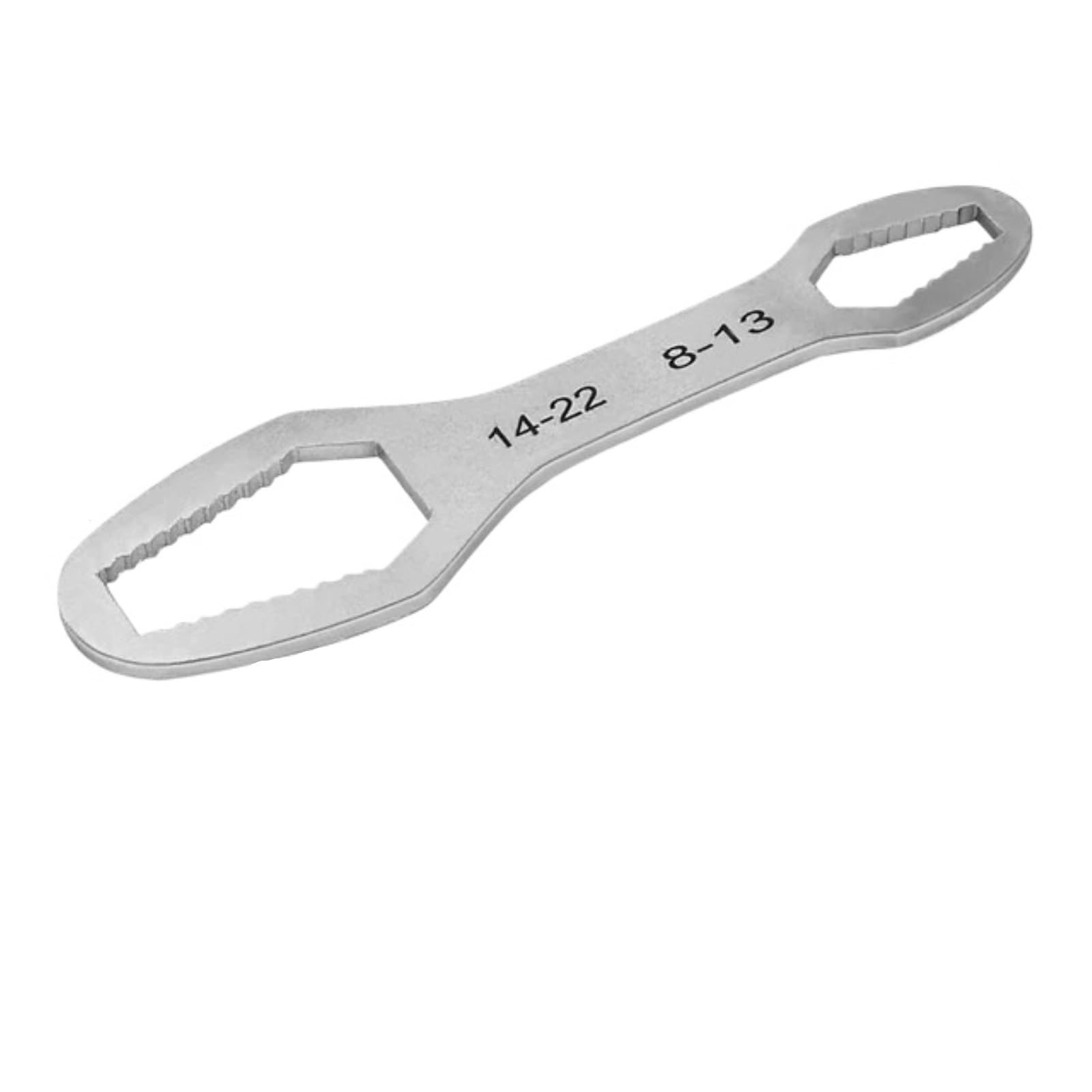 Lajhdcg B Universal Double-Head Torx Spanner 8-22Mm, Self-Tightening Adjustable Glasses Wrench Oard For Factory Repair(B)
