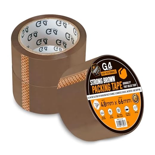 G4GADGET Heavy Duty Packing Tape Pack