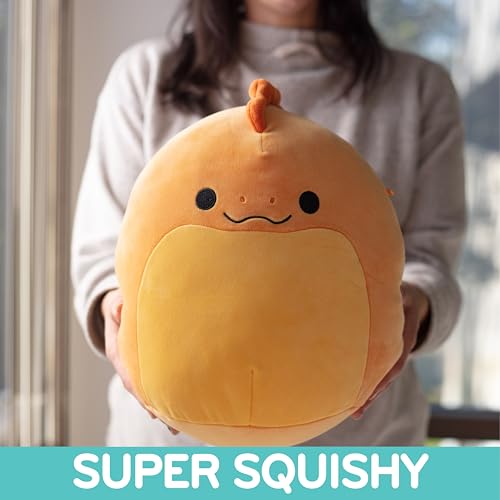 Image of Squishmallows 10-Inch Onel Orange Snake EEL Jazwares Plush