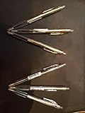 bic cristal stylus amazon  BIC Juego de 6 bolígrafos Cristal Shine a disparo: 3 negros, cuerpo plateado, 3 azul barril dorado