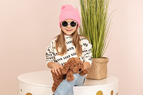 Teddy Hermann 91974 Schlenkerhund braun 28 cm, Kuscheltier