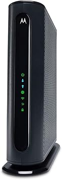 Motorola MG7550 Modem Wi-Fi Router Combo with Power Boost , Approved by Comcast Xfinity, Cox, Charter Spectrum-AC1900 Wi-Fi Speed(16x4 DOCSIS 3.0)-Renewed