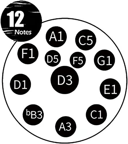 Handpan Drum en Re Menor 12 Notas 440Hz 22 Pulgadas Acero miniatura 3