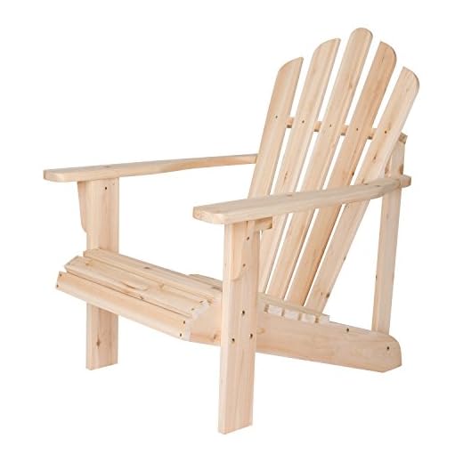 Shine Company Inc. 4611N Westport Adirondack Chair, Natural