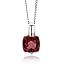 White Gold Ruby