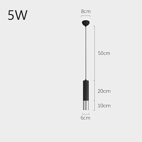 NZDY Creatieve cilinder hanglamp LED lange buis kroonluchter ijzer smeedijzeren plafondplaat hanglamp lampen aluminium prachtige droplight voor trappen eetkamer slaapkamer photo 3