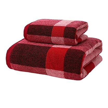 Badetuch-Set für Erwachsene, Badetuch, reines, verdicktes Handtuch (Farbe: 2 Stück, Größe: 72 x 35 cm + 150 x 73 cm)