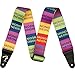 Fender MonoNeon Logo Guitar Strap, 2in