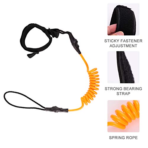 BESPORTBLE, correia elástica para prancha de surfe, corda de perna para prancha de surfe, corda de s