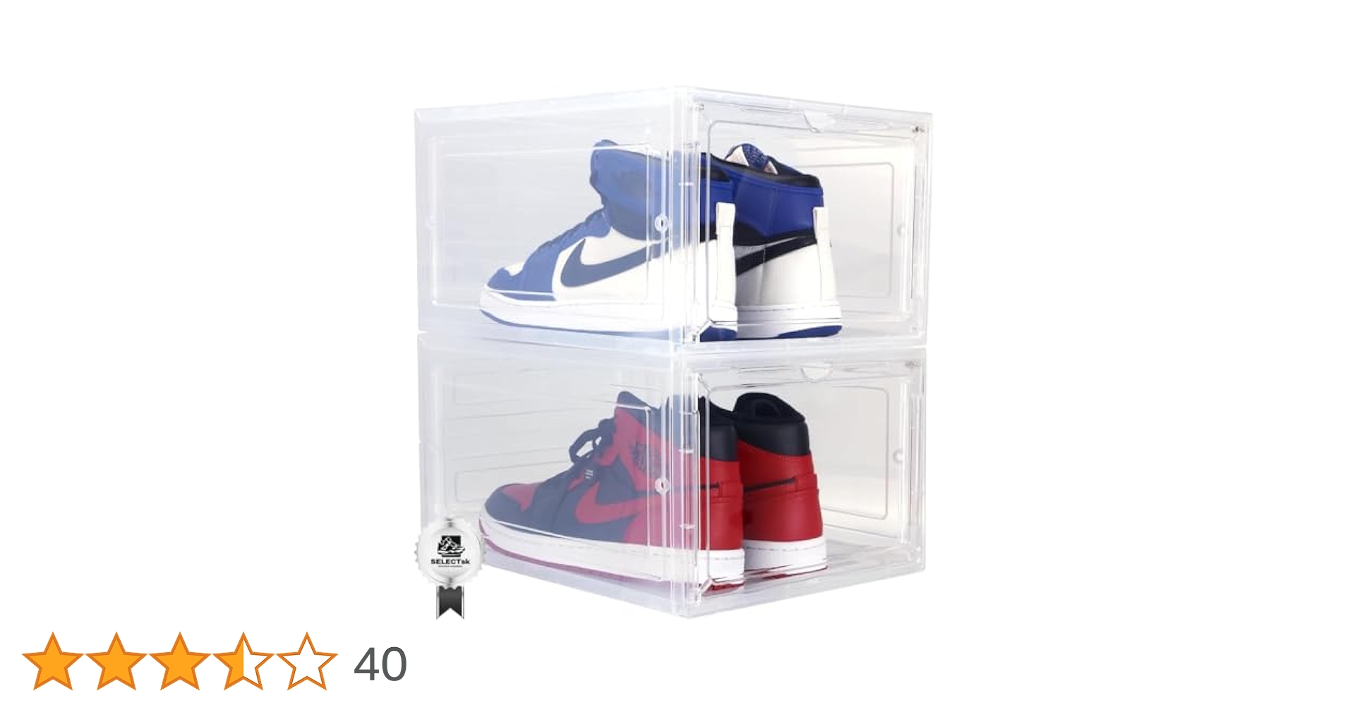 Kicks wrapのスニーカーケース2個セット Kicks wrap スニーカーケース2個セット 2個セット】 横型