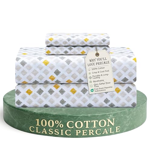 Feather & Stitch Softest 100% Cotton Sheets, 300 Thread