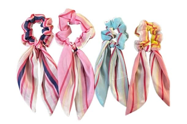Image of DEEPTI CHANDNA D,Scrunchies, Set for Girls,Scrunchies for Women,Best gift for Sister