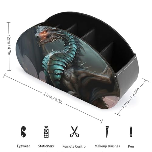 Boîte de rangement pour télécommande contre le désordre des tables