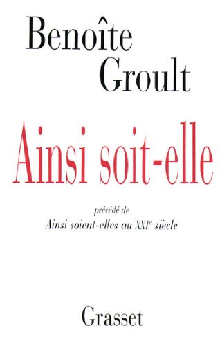 Ainsi soit-elle (Littérature Française) Livre eBook France