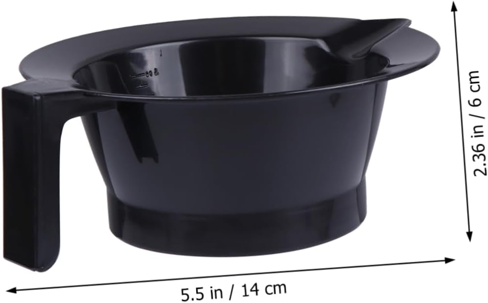 20pcs Hair Dye Bowl Handle for Easy Mixing and Tinting Tinting Bowls for Salon and Hair Coloring