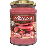 Absolutamente hermoso aroma de fresa y ruibarbo que da una hermosa manta.
