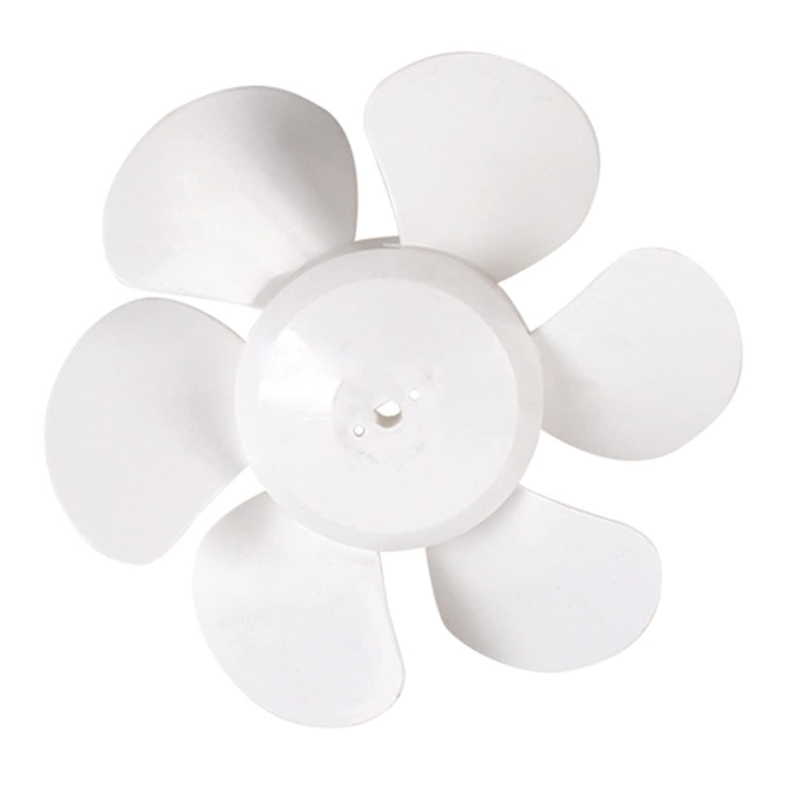 Artemisia Plastic Fan Blades Replacement, 6in 8in 10in 12in snowy RV Bathroom Fan Blade (Color : 8 inches)