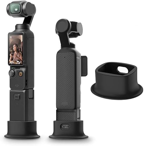 YCJDP �P�[�X osmo pocket 4 �p �V���R���f�X�N�X�^���h �}�E���g�x�[�X �I�Y���|�P�b�g4�A�N�Z�T���[ �A�N�V�����J�����p���i �ϋv�� ���萫 �����^�шՂ� vlog�⓮��B�e�ȂǂɍœK