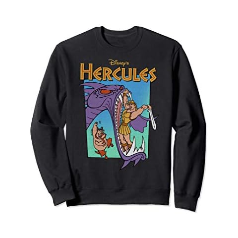Disney Hercules Hydra Battle Retro Sudadera Cover