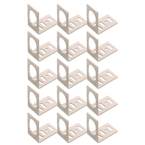 Support de montage en L robuste en fer pour capteur de proximité M18 lot de 15