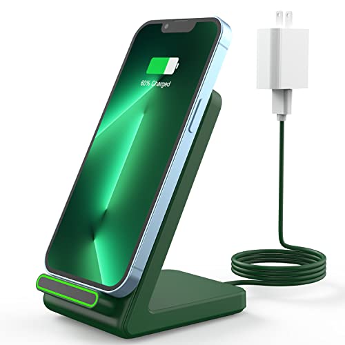 3 in 1 Wireless Charger Stand for Samsung, CIYOYO Fast Phone Charging Station for Galaxy Watch5 Pro/4/3/Active2/1, S24 Ultra/S24 Plus/S23/S22/S21/S20/Note 20, Z Fold/Flip Series, Android, Buds2 Pro