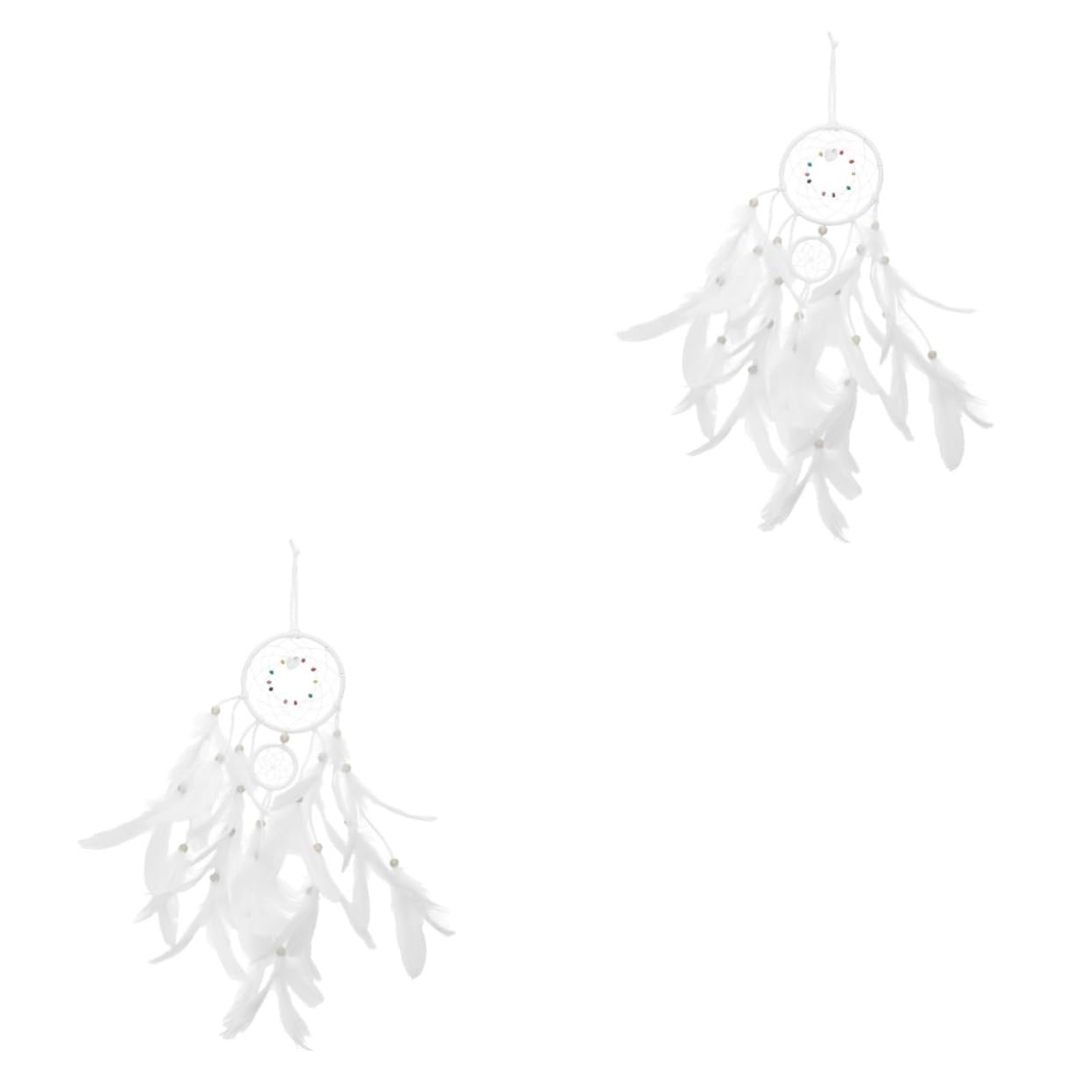 Atrapa sueños decorativo Zerodeko de 2 piezas colgante boho para dormitorio
