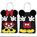Minnie Mouse Party Supplies Bags -Micky Minnie Paper Treat Candy Gift Bags for Kids Birthday Micky Minnie Party Supplies -24 Piece