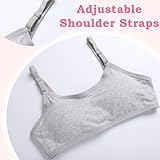 Teen Girls Training Bras Wireless Light Padded Sports Underwear Halter Vest Bralettes with Adjustable Strap for Age 12-16 - Image 6